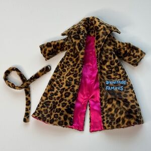 SOLD Integrity Socialite Café Adele Makeda Fashion Royalty Doll Leopard Coat Fur
